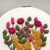Hand Embroidered Florals DIY Kit by And Other Adventures Embroidery Co