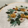 Embroider your own flower bouquet with this beginner embroidery PDF pattern | And Other Adventures Embroidery Co