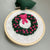 Hand Embroidered Christmas Wreath Ornament  by And Other Adventures Embroidery Co