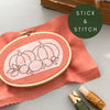 Fall Pumpkin Stick and Stitch Design Pack by And Other Adventures Embroidery Co