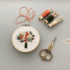 Embroider your own wedding bouquet, digital hand embroidery pattern, fall flowers | And Other Adventures Embroidery Co