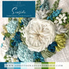 Seaside Embroidery Floss Color Palette | And Other Adventures Embroidery Co