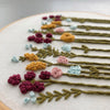 Learn how to hand embroider with The Autumn Wildflower PDF Pattern by And Other Adventures Embroidery Co