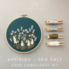 Serene and Subtle Hand Embroidery kit for beginners by And Other Adventures Embroidery Co