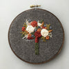 Hand Stitched Flower Bouquet Perfect for Thanksgiving | And Other Adventures Embroidery Co