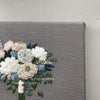 Hand Embroidered Floral Bouquet in Soft Spring Colors | And Other Adventures Embroidery Co