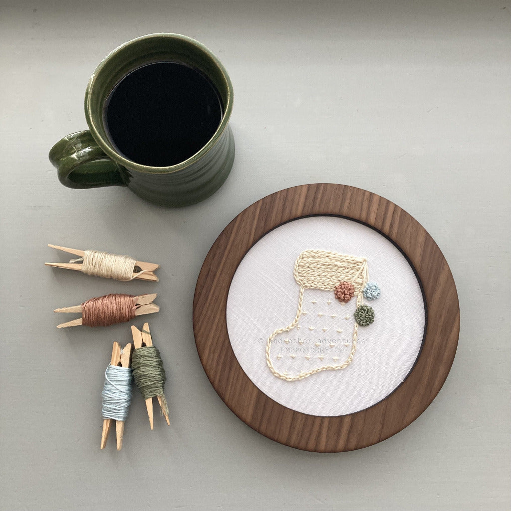 Wooden Embroidery Hoop Frame - And Other Adventures Embroidery Co