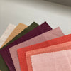 Rich Fall Linen Fabric Swatches for Hand Embroidery | And Other Adventures Embroidery Co