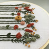 Hand Embroidered Autumn Wildflowers | And Other Adventures Embroidery Co