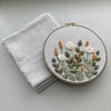 GREY LINEN FABRIC + HAWTHORNE Pattern | And Other Adventures Embroidery Co