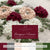 Champagne & Crimson Embroidery Color Palette | And Other Adventures Embroidery Co