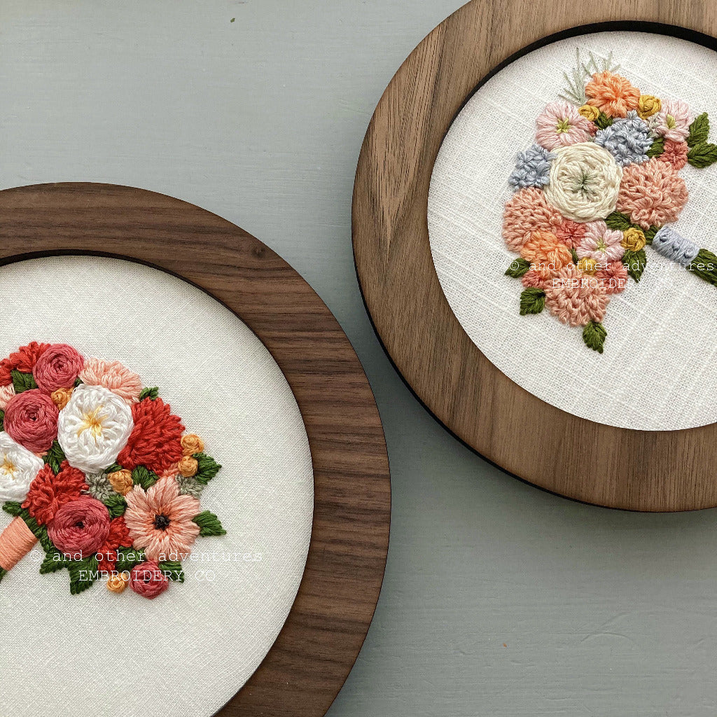5pcs Round Hand Embroidery Frame