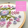 Evermore Pink Embroidery Kit - 7-inch hoop | And Other Adventures Embroidery Co
