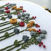 November Skies Hand Embroidery Wildflowers PDF Pattern | And Other Adventures Embroidery Co