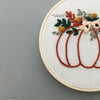 DIY Fall Pumpkin Beginner Embroidery | And Other Adventures Embroidery Co 