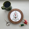 Red &amp; Green Snowflake Tree Hand Embroidery Pattern Digital Download | And Other Adventures Embroidery Co