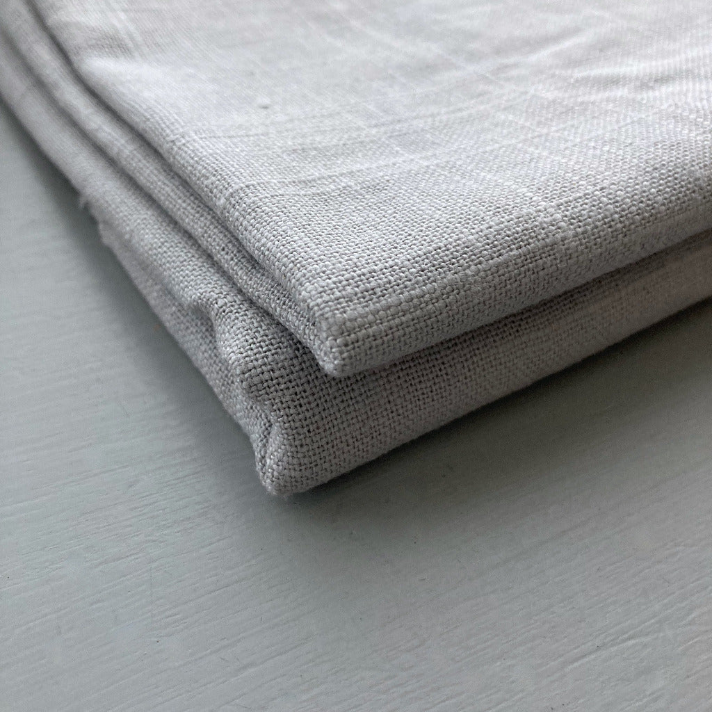 Grey Linen Fabric | And Other Adventures Embroidery Co