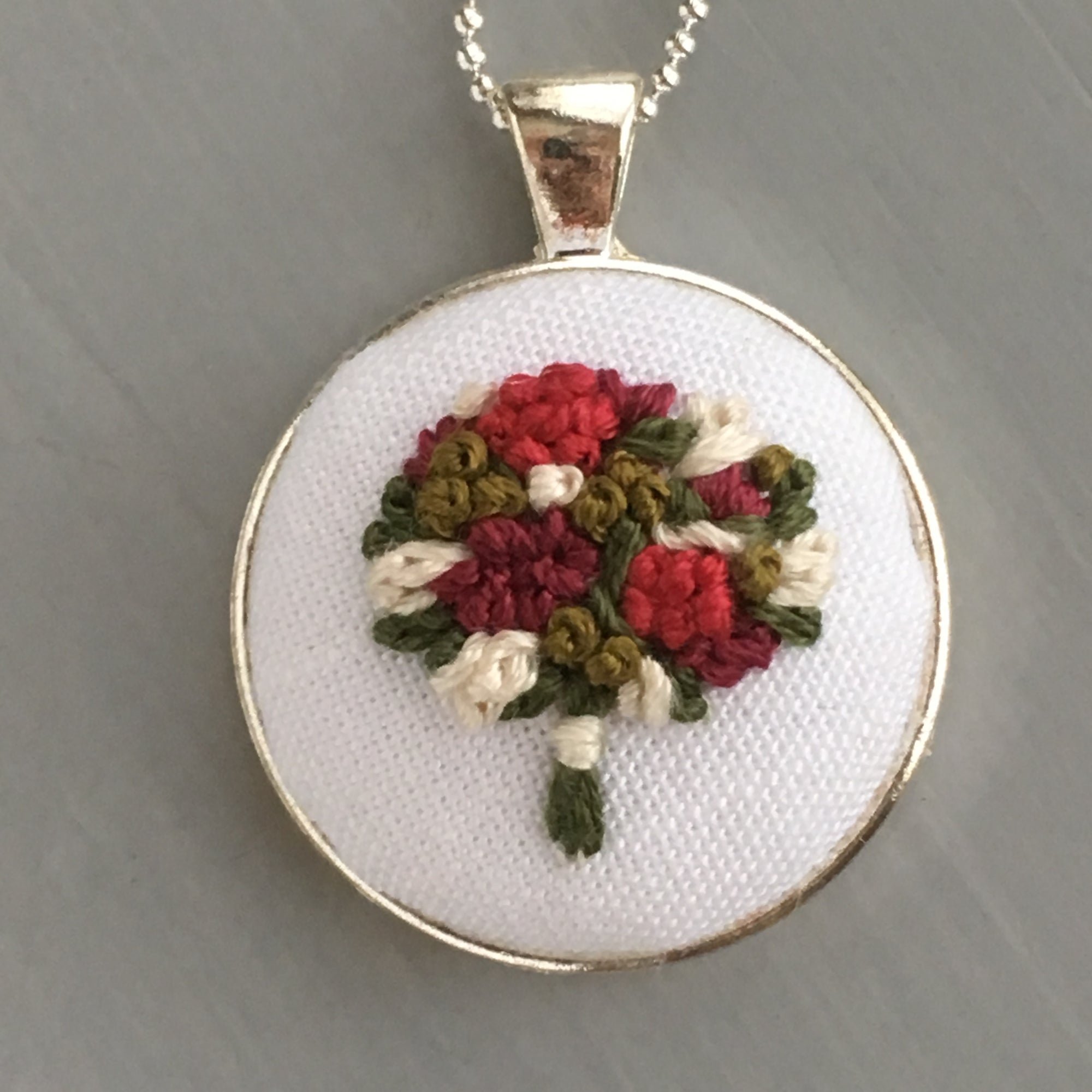 embroidered wearable art