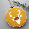 Woodland Stag Embroidery