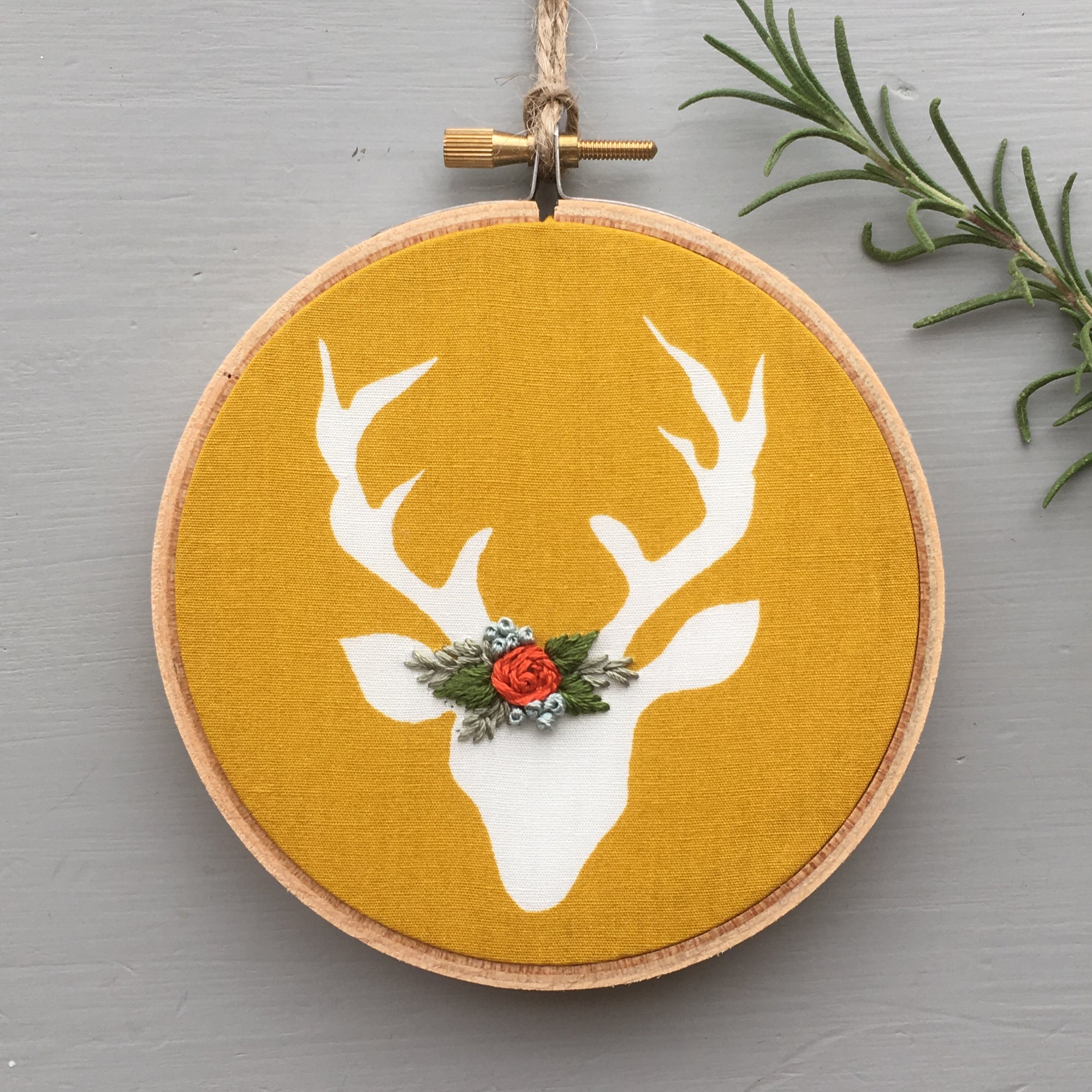 Woodland Animal Embroidery