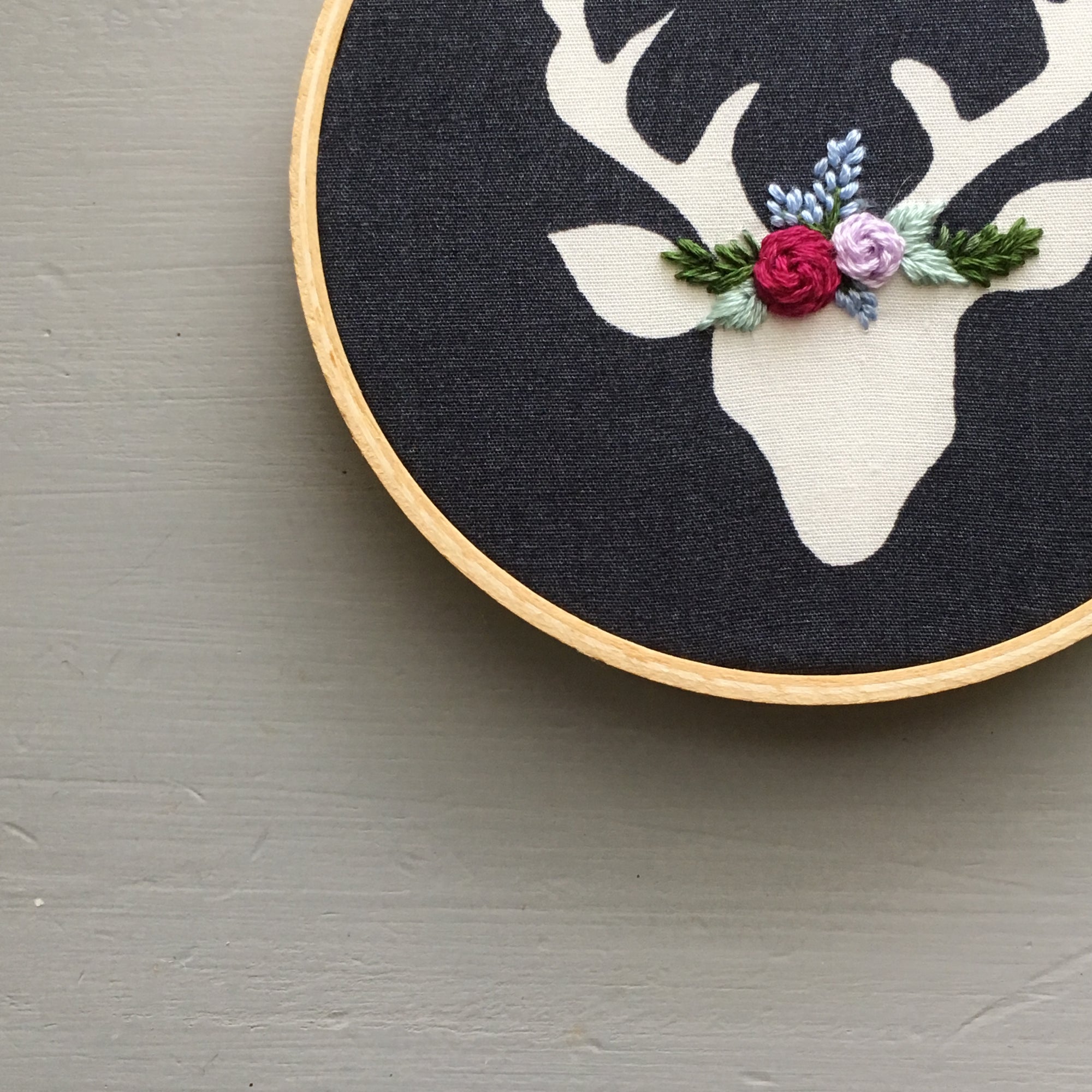 Embroidered Christmas Ornament by And Other Adventures Embroidery Co