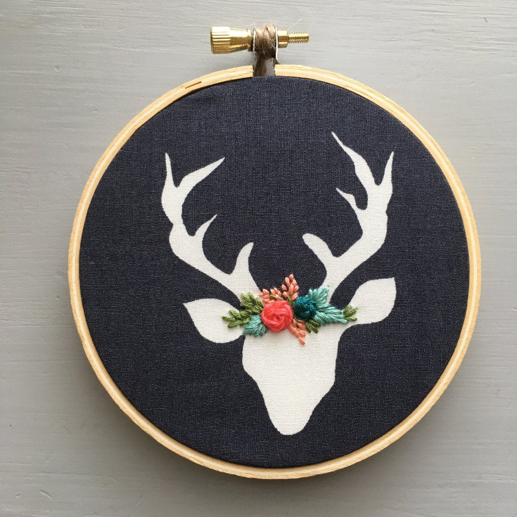 Embroidered Christmas Ornament by And Other Adventures Embroidery Co