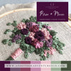 Plum &amp; Mauve Embroidery Color Combination by And Other Adventures Embroidery Co
