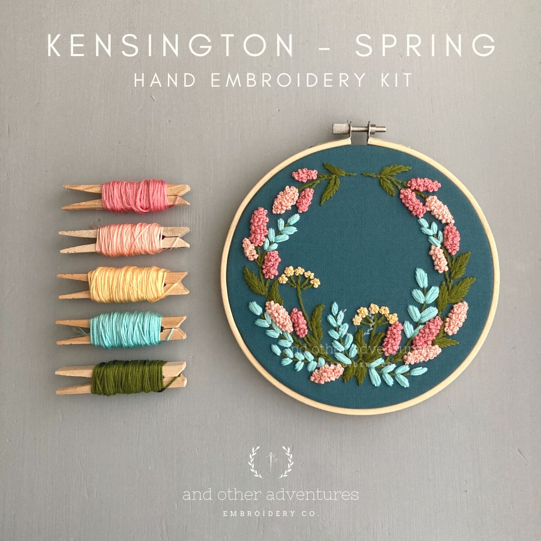 WHOLESALE Hand Embroidery Kit - Kensington Spring