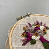 Hand Embroidered Autumn Flower Bouquet - Original Embroidery by And Other Adventures Embroidery Co