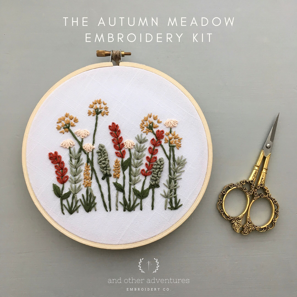 Autumn Birds Embroidery Kit – Colour and Cotton