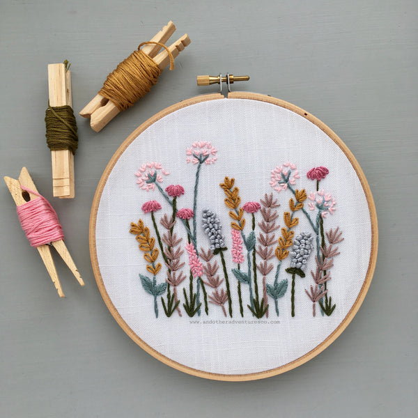 Spring Meadow Hand Embroidery Pattern - Digital Download - And Other ...