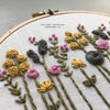 Wildflower Hand Embroidery Kit by And Other Adventures Embroidery Co
