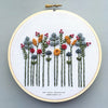 Fall Wildflowers Embroidery Hoop Art by And Other Adventures Embroidery Co