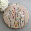 Hand Embroidered Wildflower Embroidery Hoop Art by And Other Adventures Embroidery Co