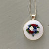 floral statement necklace