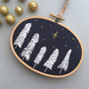 Hand Embroidered Christmas Gift Ornament