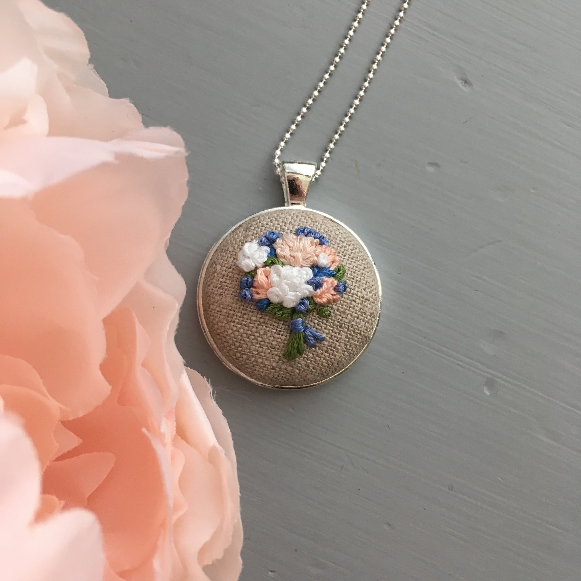 necklace embroidery