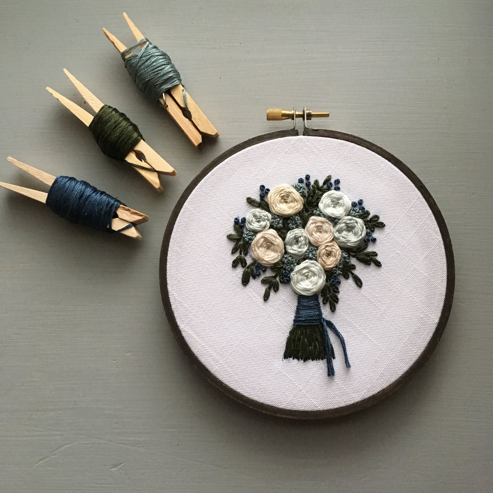 The Harlow Bouquet - Digital Embroidery Pattern