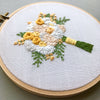 Yellow Bouquet Embroidery