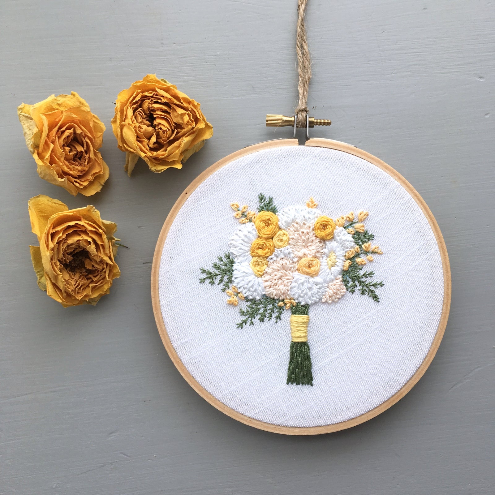 Embroidered Bouquet