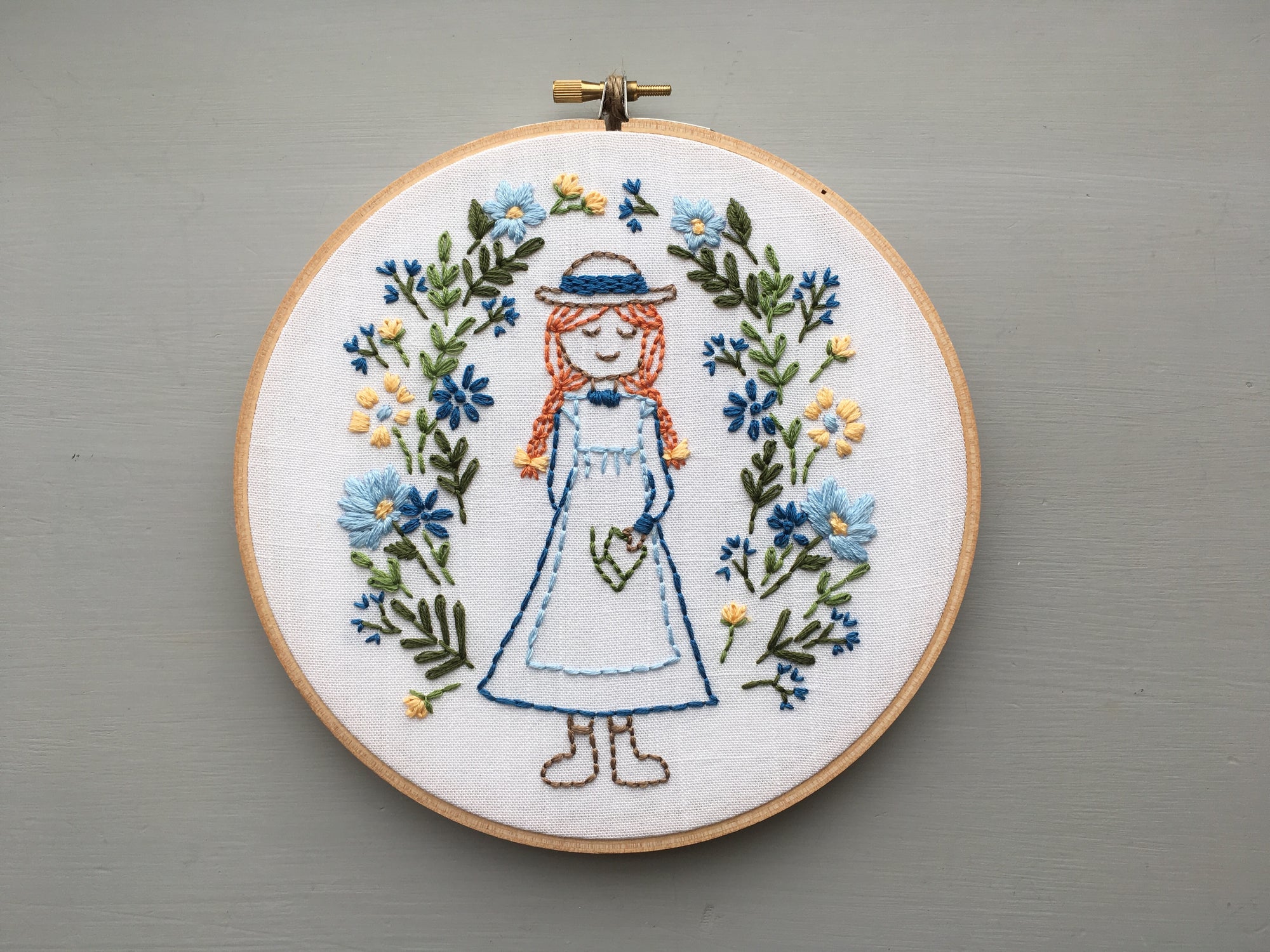 Hand Embroidery Pattern - Anne of Green Gables