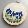 Bluebonnet embroidery