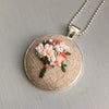 handmade necklace embroidery